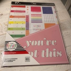 The Happy Planner Teacher Planner Accessories